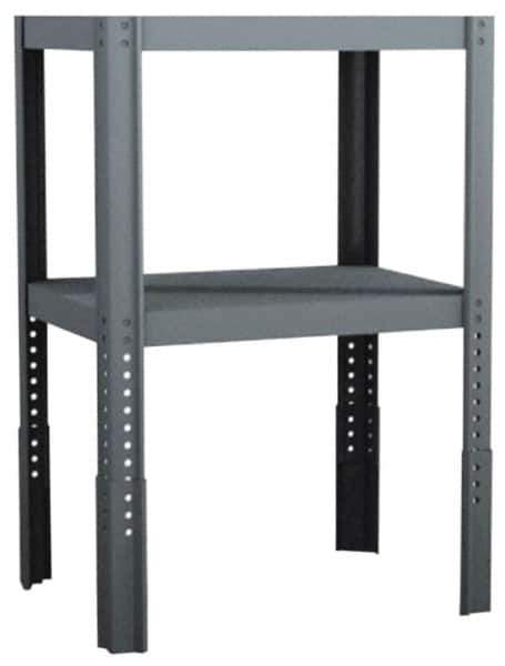 Value Collection - 24 Wide x 18" Deep x 26 to 36" High, Steel Work Table - Comfort Edge, Adjustable Height Legs - Eagle Tool & Supply
