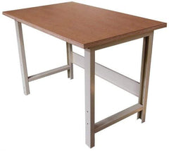 Value Collection - 48 Wide x 30" Deep x 33" High, Hardboard Workbench - Comfort Edge - Eagle Tool & Supply