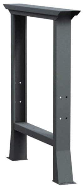 Value Collection - Workbench & Workstation Flared Fixed Leg - 28" High, Use with Workbenches - Eagle Tool & Supply