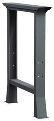 Value Collection - Workbench & Workstation Flared Fixed Leg - 28" High, Use with Workbenches - Eagle Tool & Supply