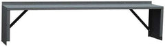 Value Collection - Workbench & Workstation Riser - 10-1/2" Deep, 12" High, Use with Workbenches - Eagle Tool & Supply