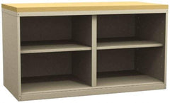 Value Collection - Cabinet Bench - Maple Top, Tan, 72" Wide x 34" High - Eagle Tool & Supply
