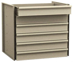 Value Collection - Steel Workbench & Workstation Drawer Kit - 27-1/4" Deep, Use with 72" Cabinet Bench - Eagle Tool & Supply
