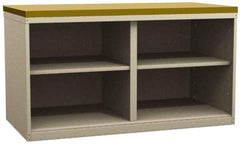 Value Collection - Cabinet Bench - Shop Top, Tan, 72" Wide x 34" High - Eagle Tool & Supply