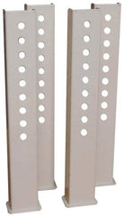Value Collection - Workbench & Workstation Leg Extensions - 17-3/4" High, Use with Economy Workbenches - Eagle Tool & Supply