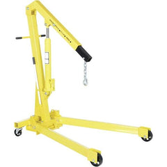 Vestil - 2,000 Lb Load Capacity, Steel Shop Crane - 3' 29/32" Span - Eagle Tool & Supply