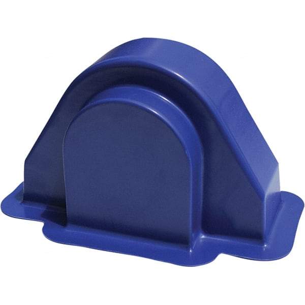 Made in USA - Flame Retardent ABS Housing Plastic Bearing Flange Mount - 4-1/8" Wide x 4-1/4" Outside Diam - Eagle Tool & Supply