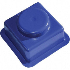 Made in USA - Flame Retardent ABS Housing Plastic Bearing Flange Mount - 4-3/8" Wide x 4-1/2" Outside Diam - Eagle Tool & Supply