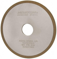 Norton - 6" Diam x 1-1/4" Hole x 1/4" Thick, 150 Grit Surface Grinding Wheel - Diamond, Type 1A1, Very Fine Grade, Resinoid Bond - Eagle Tool & Supply
