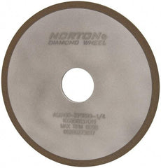 Norton - 6" Diam x 1-1/4" Hole x 1/8" Thick, 150 Grit Surface Grinding Wheel - Diamond, Type 1A1, Very Fine Grade, Resinoid Bond - Eagle Tool & Supply