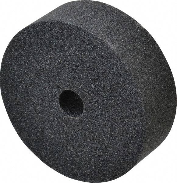 Norton - 60 Grit Silicon Carbide Type 1 Internal Grinding Wheel - 3" Diam x 1/2" Hole x 1" Thick, 10,825 Max RPM, Type 1 Medium Grade, M Hardness, Vitrified Bond, No Recess - Eagle Tool & Supply