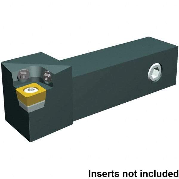 Kennametal - SCLC, Right Hand Cut, 95° Lead Angle, 20mm Shank Height x 20mm Shank Width, Neutral Rake Indexable Turning Toolholder - 87.5mm OAL, CCMT 09 T3 08 Insert Compatibility, Series SCLC - Eagle Tool & Supply