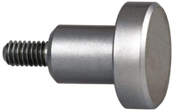 Mitutoyo - M2.5x0.45, 10mm Ball Diam, Carbide Flat Contact Point - 10mm Contact Point Length, Use with AGD 1,2,3,4 - Eagle Tool & Supply