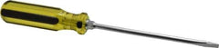 Stanley - Standard Slotted Screwdriver - Round Shank, Acetate Handle - Eagle Tool & Supply