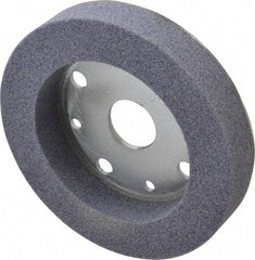 Norton - 6" Diam, 1-1/4" Hole Size, 1" Overall Thickness, 46 Grit, Type 2 Tool & Cutter Grinding Wheel - Coarse Grade, Aluminum Oxide, K Hardness, Vitrified Bond, 3,600 RPM - Eagle Tool & Supply