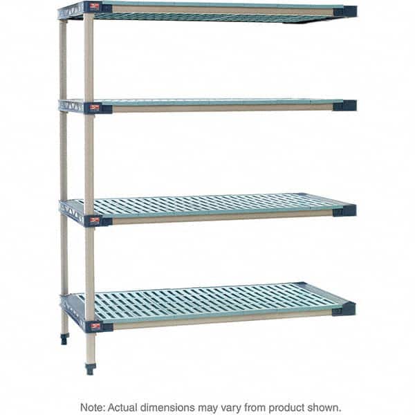 Metro - Plastic Shelving Type: Structural Plastic Open Shelving Shelf Capacity (Lb.): 2,000 - Eagle Tool & Supply