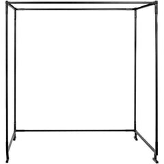Steiner - 6' High x 6' Wide, Black Welding Screen Frame - Use with Protect-O-Screen HD Welding Booth - Eagle Tool & Supply