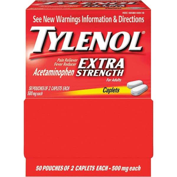 Tylenol - Tylenol Extra Strength Tablets - Headache & Pain Relief - Eagle Tool & Supply