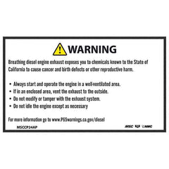 NMC - Safety & Facility Labels Message Type: Hazardous Materials Header: WARNING - Eagle Tool & Supply