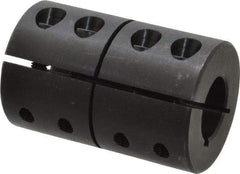 Climax Metal Products - 7/8" Bore, Steel, One Piece Clamping Shaft Collar - 1-7/8" Outside Diam, 2-7/8" Wide - Eagle Tool & Supply