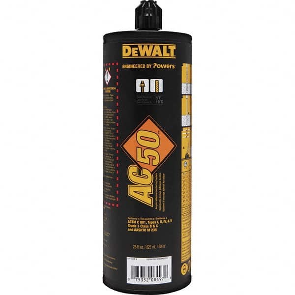 DeWALT Anchors & Fasteners - Anchoring Adhesives Adhesive Material: Acrylic Volume (fl. oz.): 28.00 - Eagle Tool & Supply