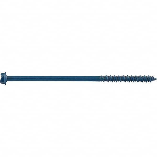 DeWALT Anchors & Fasteners - 1/4" Diam, 6 Length Under Head, Hex Drive Concrete Screw & Masonry Fastener - Eagle Tool & Supply