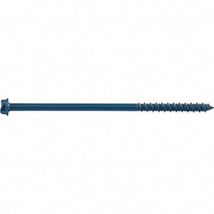 DeWALT Anchors & Fasteners - 1/4" Diam, 6 Length Under Head, Hex Drive Concrete Screw & Masonry Fastener - Eagle Tool & Supply