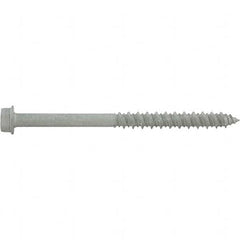 DeWALT Anchors & Fasteners - 1/4" Diam, 3-3/4 Length Under Head, Hex Drive Concrete Screw & Masonry Fastener - Eagle Tool & Supply