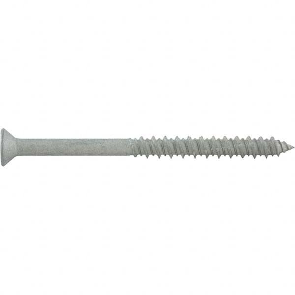 DeWALT Anchors & Fasteners - 1/4" Diam, 4 Overall Length, Phillips Drive Concrete Screw & Masonry Fastener - Eagle Tool & Supply