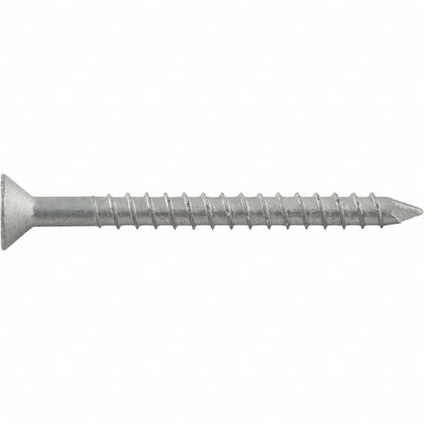 DeWALT Anchors & Fasteners - #14" Diam, 3-3/4 Overall Length, Phillips Drive Concrete Screw & Masonry Fastener - Eagle Tool & Supply