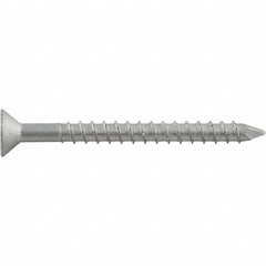DeWALT Anchors & Fasteners - 3/16" Diam, 2-1/4 Overall Length, Phillips Drive Concrete Screw & Masonry Fastener - Eagle Tool & Supply