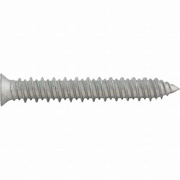 DeWALT Anchors & Fasteners - 5/16" Diam, 2-1/4 Overall Length, Phillips Drive Concrete Screw & Masonry Fastener - Eagle Tool & Supply