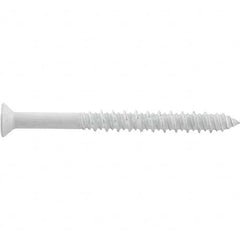 DeWALT Anchors & Fasteners - 1/4" Diam, 3-1/4 Overall Length, Phillips Drive Concrete Screw & Masonry Fastener - Eagle Tool & Supply