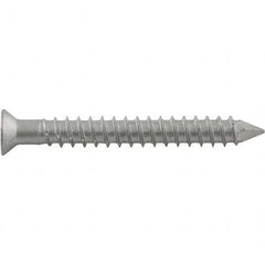 DeWALT Anchors & Fasteners - #14" Diam, 2-1/4 Overall Length, Phillips Drive Concrete Screw & Masonry Fastener - Eagle Tool & Supply