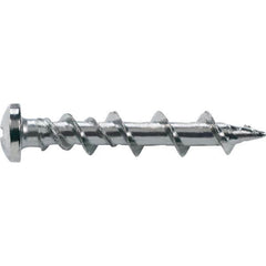 DeWALT Anchors & Fasteners - 1/4" Diam, 1-1/2 Length Under Head, Phillips Drive Concrete Screw & Masonry Fastener - Eagle Tool & Supply