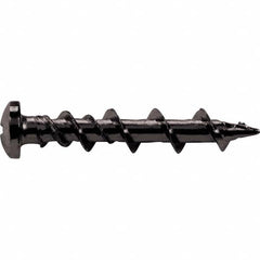 DeWALT Anchors & Fasteners - 1/4" Diam, 1-1/4 Length Under Head, Phillips Drive Concrete Screw & Masonry Fastener - Eagle Tool & Supply