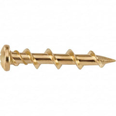 DeWALT Anchors & Fasteners - 1/4" Diam, 1-1/4 Length Under Head, Phillips Drive Concrete Screw & Masonry Fastener - Eagle Tool & Supply