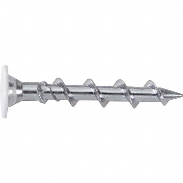 DeWALT Anchors & Fasteners - 1/4" Diam, 1-1/2 Overall Length, Phillips Drive Concrete Screw & Masonry Fastener - Eagle Tool & Supply
