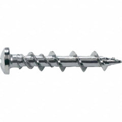 DeWALT Anchors & Fasteners - 1/4" Diam, 1-1/4 Length Under Head, Phillips Drive Concrete Screw & Masonry Fastener - Eagle Tool & Supply