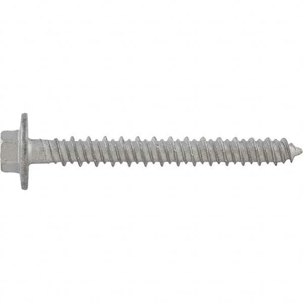 DeWALT Anchors & Fasteners - 1/4" Diam, 2-1/4 Length Under Head, Hex Drive Concrete Screw & Masonry Fastener - Eagle Tool & Supply
