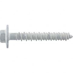DeWALT Anchors & Fasteners - 1/4" Diam, 2-3/4 Length Under Head, Hex Drive Concrete Screw & Masonry Fastener - Eagle Tool & Supply
