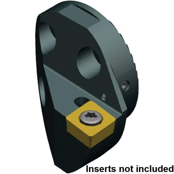 Kennametal - Left Hand Cut, 50mm Min Bore Diam, Size 40 Steel Modular Boring Cutting Unit Head - 50mm Max Bore Depth, Compatible with CCMT 1204.. - Eagle Tool & Supply