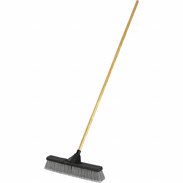 Rubbermaid - 18" Combo Duty Polyethylene Push Broom - Eagle Tool & Supply