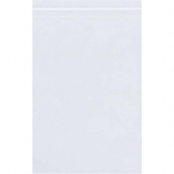 Value Collection - Pack of (500), 10 x 24" 2 mil Reclosable Poly Bags - Eagle Tool & Supply