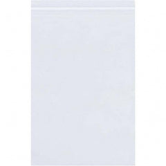 Value Collection - Pack of (1000), 4 x 8" 2 mil Reclosable Poly Bags - Eagle Tool & Supply