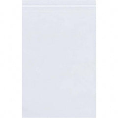 Value Collection - Pack of (500), 8 x 36" 4 mil Reclosable Poly Bags - Eagle Tool & Supply