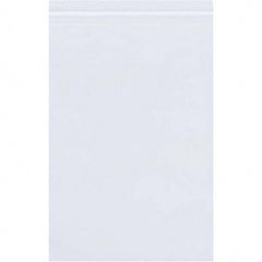 Value Collection - Pack of (500), 8 x 20" 4 mil Reclosable Poly Bags - Eagle Tool & Supply