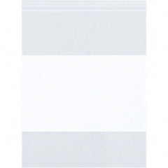 Value Collection - Pack of (1000), 3 x 6" 4 mil Reclosable Poly Bags - Eagle Tool & Supply