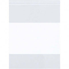 Value Collection - Pack of (1000), 5 x 5" 4 mil Reclosable Poly Bags - Eagle Tool & Supply