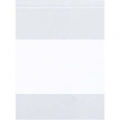 Value Collection - Pack of (500), 13 x 15" 4 mil Reclosable Poly Bags - Eagle Tool & Supply
